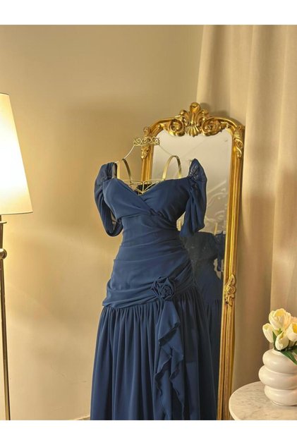 6037-فستان طويل