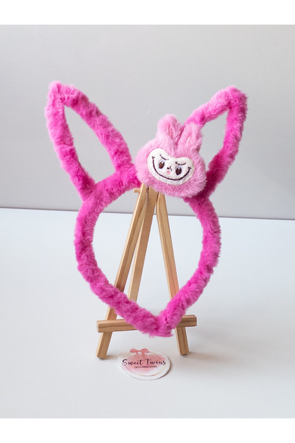Labubu Rabbit Ear Plush Girl's Crown