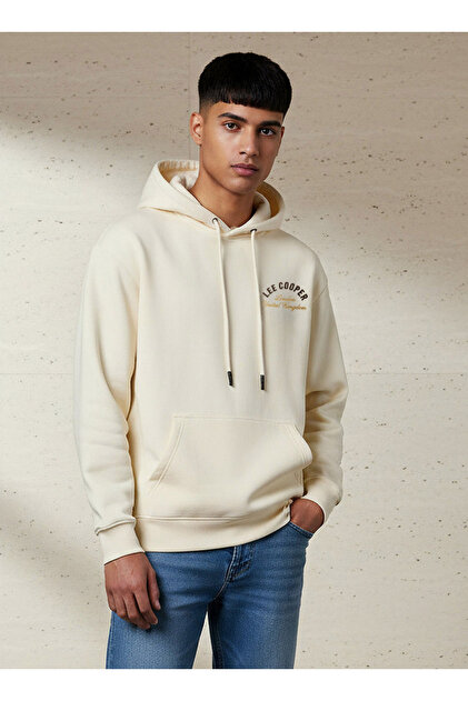 Men Embroidered Hoodie