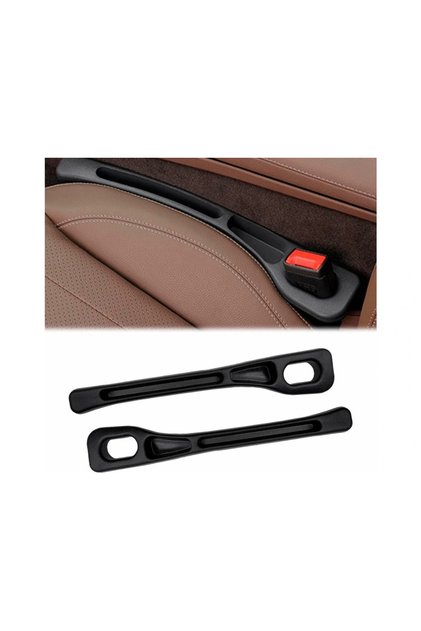 Set de 2 suporturi scaune auto cu compartiment depozitare 2 in 1, anti-cadere, 40.9×6.5×3.3 cm