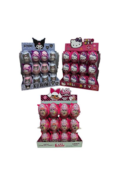 Pofika Hello Kitty,Lol Sürprise,Kuromi Joy Sürpriz Yumurta Kızlar