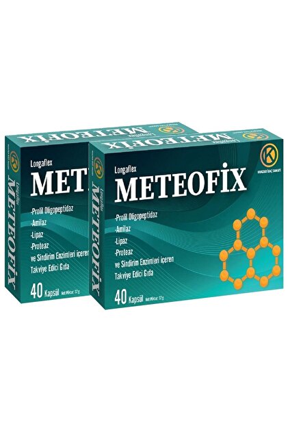 Kuazar İlaç meteofix propil oligopeptidaz, amilaz, lipaz, proteaj