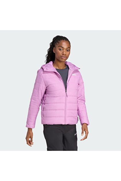 adidas Terrex Multi Essentials Yalıtımlı Kapüşonlu Kadın Mont