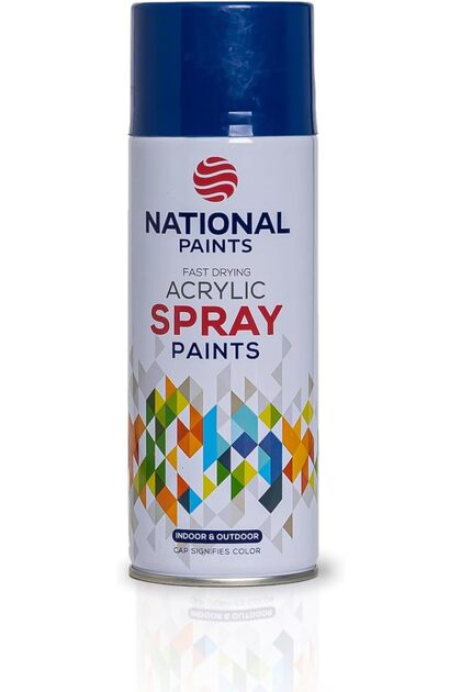 Fast Drying Acrylic Spray Paint - Tivoli Blue 414