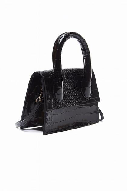 Single Handle Textured Crossbody Women's Mini Wallet Shoulder Bag
