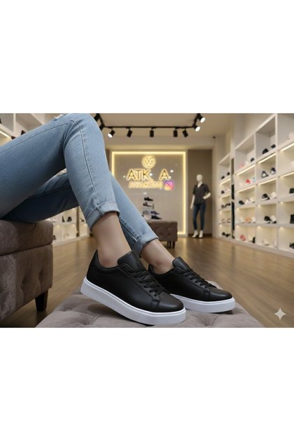 Unisex White Thick Sole Casual Sports Shoes | Comfortable & Stylish |