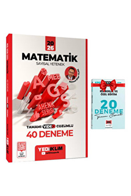 Yediiklim Yayınları 2026 MEB AGS Ahenk Serisi Matematik Sayısal
