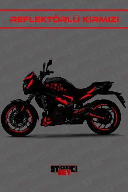 Dominar 400-250 Full Body Motorcycle Decal Sticker Covering Set (Foil Cut)
