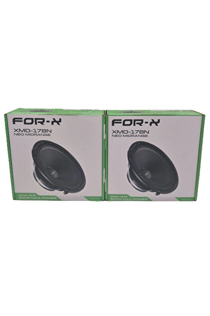 For-X 20cm Midrange - XMD-178N 500W 250RMS 20cm Neo Midrange