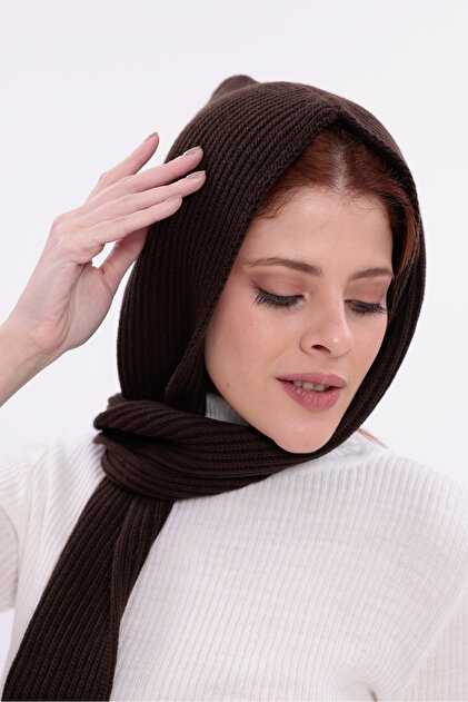 Women's Balaclava Hooded Soft Scarf Shawl Winter