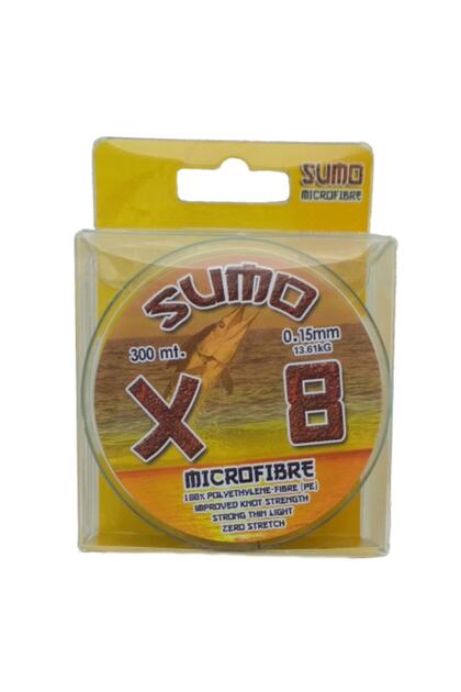 Sumo 8 Kat Örgü Ip Misina 300 Mt / 0.23 Mm