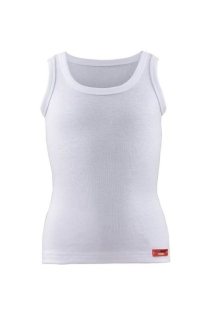 Pack of 2 Unisex White Children's Thermal Undershirt Level 2 Underwear 9264 Keeps the Body Warm and Dry