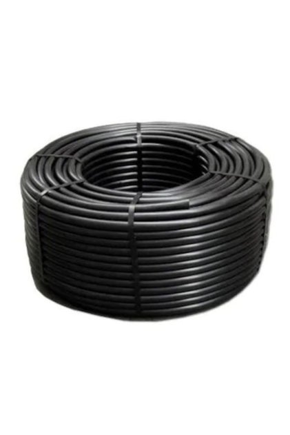 Perforation-Free Drip Pipe (50 Mt) 16mm. Te and Red Dripper