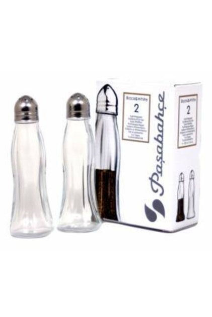 4 Pieces Salt Shaker with Metal Lid 80030