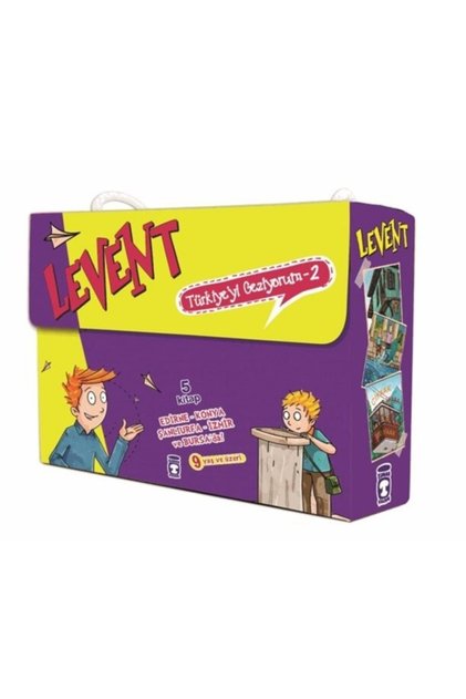 Levent Türkiye'yi Geziyorum Hikaye Seti - 2 (5 Books)