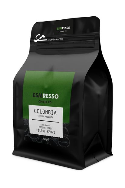 Esmresso Colombia Filtre Kahve Öğütülmüş Filtre Kahve 250 gr - 1