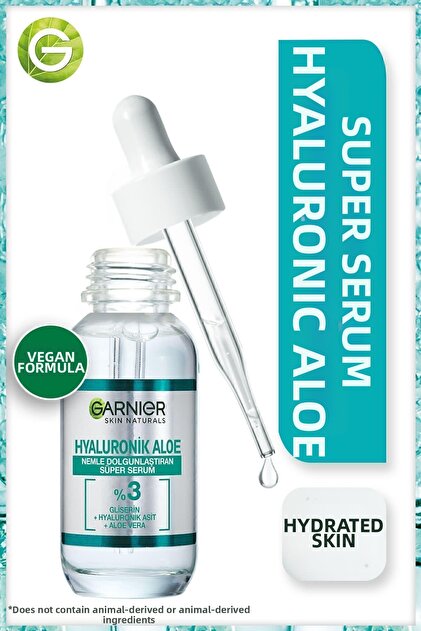 Garnier 30ml Hyaluronic Aloe Super Serum - Moisturizing and Plumping-  Trendyol