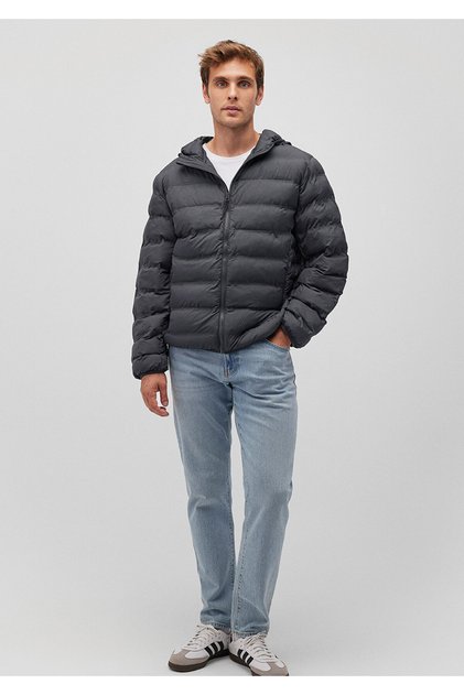 Water Repellent Primaloft Navy Blue down Jacket 0110295-80776
