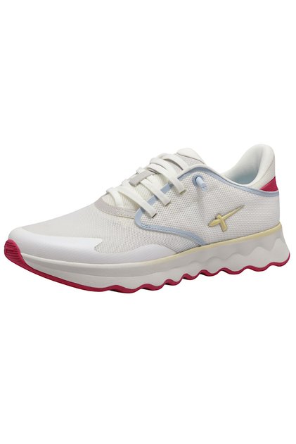 Damen Low Sneaker Low Top 1-23700-44 Weiß 197 White Comb Textil/Synthetik