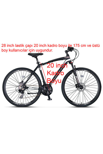 Ümit 2861 Magnetıc Hyd 20 Kadro Hidrolik Fren Şehir Bisikleti
