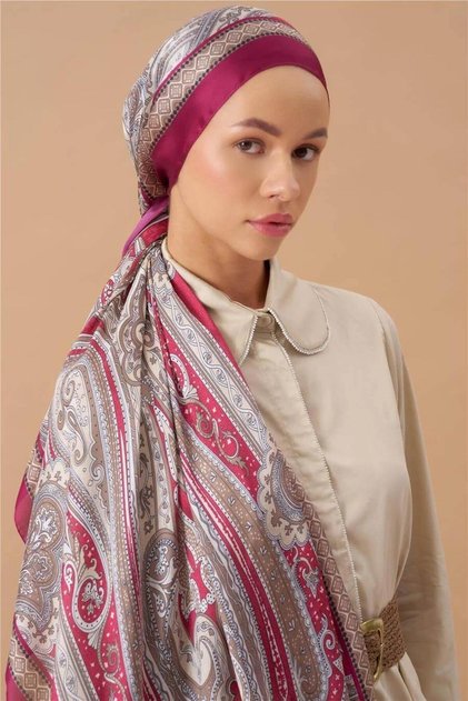Jardin Secret Collection Indian Voile Silk Shawl 5012-05