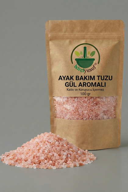 Ayak Bakım & Banyo Tuzu Gül Aromalı 100GR / Spa Tuzu