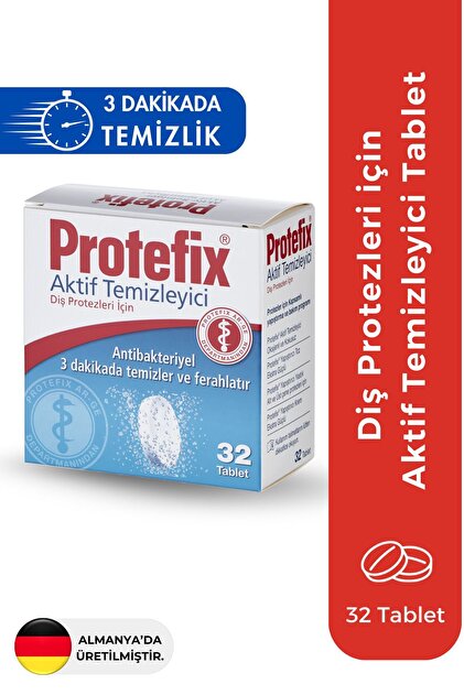 Diş Protezleri Için Aktif Temizleyici 32 Tablet