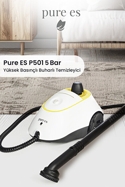 2000W 5Bar Profesyonel Buharlı Temizleyici 160°C Yüksek Isı 21 Parça Aksesuar
