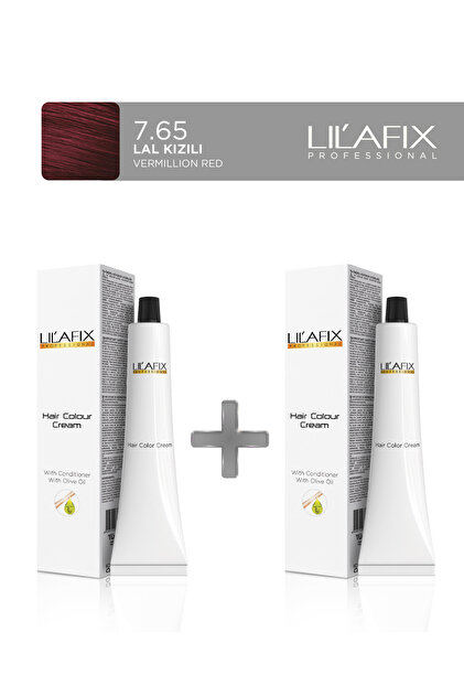 Lilafix Saç Boyası Tüp 7.65 Lal Kızılı 60 ml 2'li Fiyatı - Trendyol
