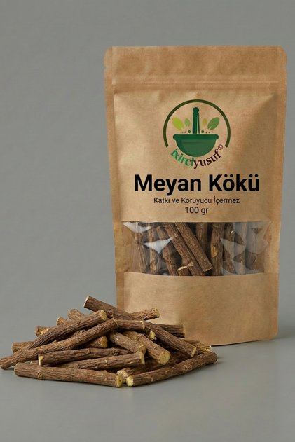 Meyan Kökü (Meyankökü – Licorice Root – Glycyrrhiza glabra) Kurutulmuş Bitki 100 g – Doğal