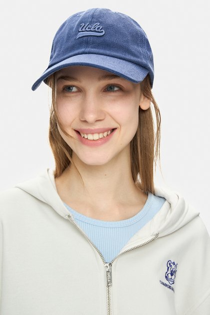 FORTUNO Lacivert Baseball Cap Nakışlı Unisex Şapka