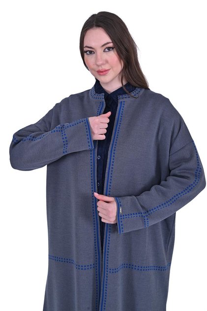 Road Wool Knitwear Cardigan Gray