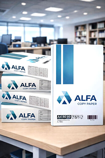 ギアルページ Alfa Copy Paper A4 80 gr Fotokopi Kağıdı 500 Yaprak – Ofis ve Okul
