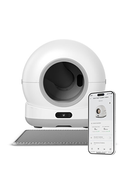 Xenon Smart Otomatik Kedi Tuvaleti (Kameralı) | 72 Lt, Mobil