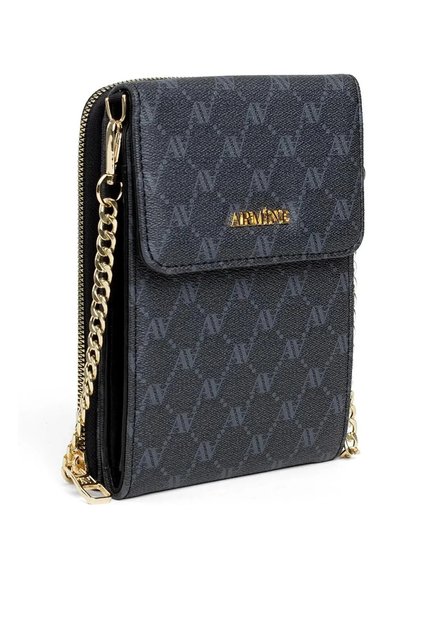 Women's Bag, Evening Dress Shoulder Bag with Chain Strap 266 Black Dots