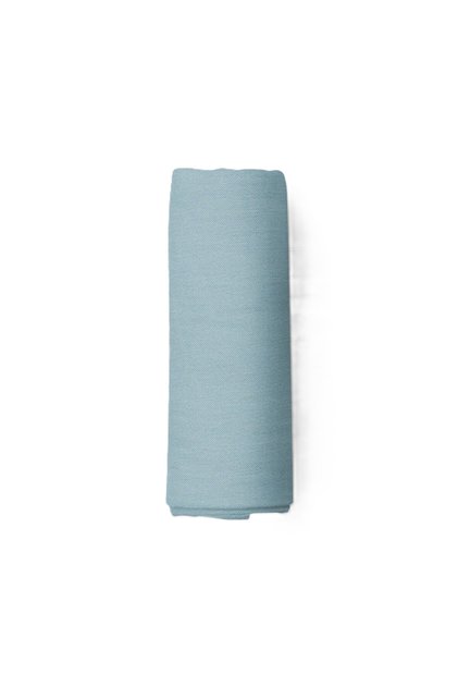 Makiteks 100% Cotton Water Green 90X190+50X70 cm Fitted Sheet Compatible with Single Beds