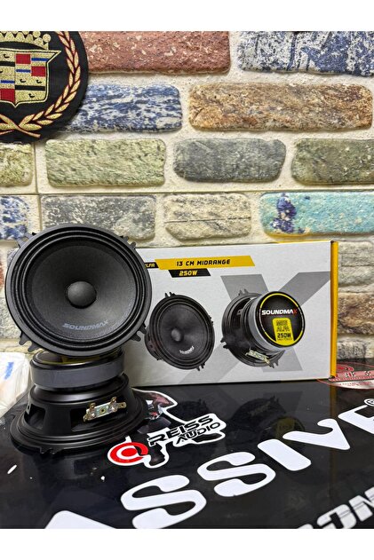 Massive M55ALFA 13 Cm Deprem Serisi Çifti 500wat- Rms Oto Midrange