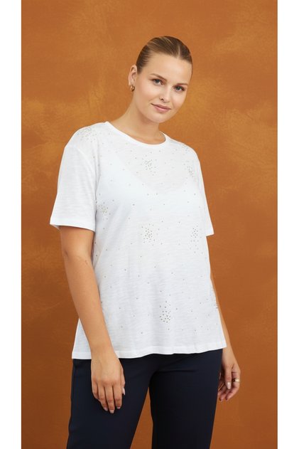 TRICOU ALB STONE SERPME