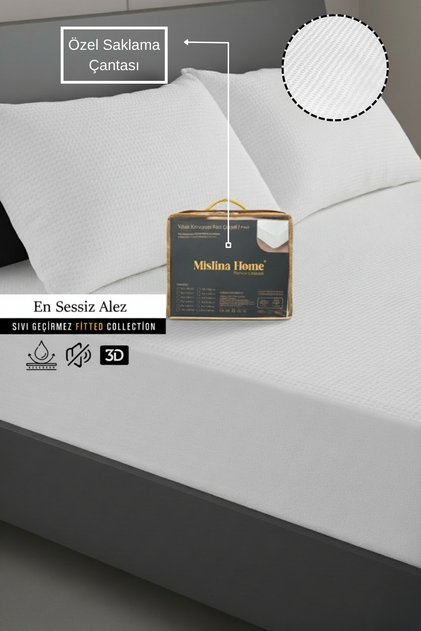Premium Liquid Waterproof Fitted Full Edge Single Double Silent Mattress Protector Mattresses