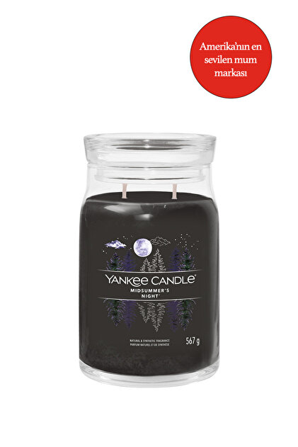 Yankee Candle Midsummer's Night Signature Büyük Mum - Fiyatı