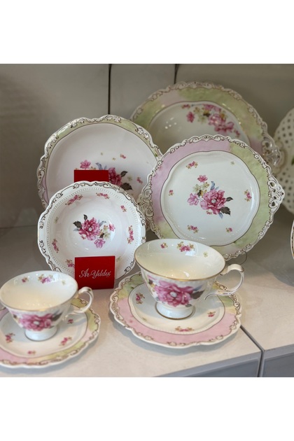 Aryıldız Green Park Royal Queen Porselen Yemek Takımı 60006