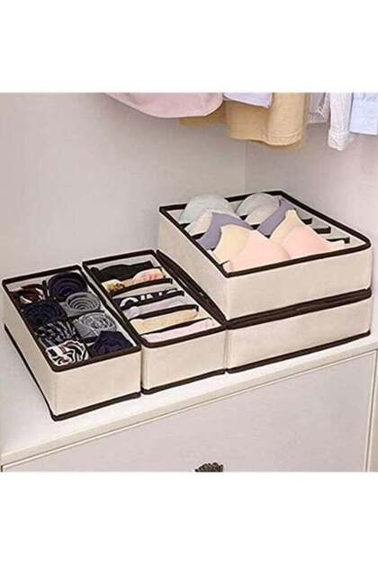 4 In 1 Foldable Underwear Storage Box