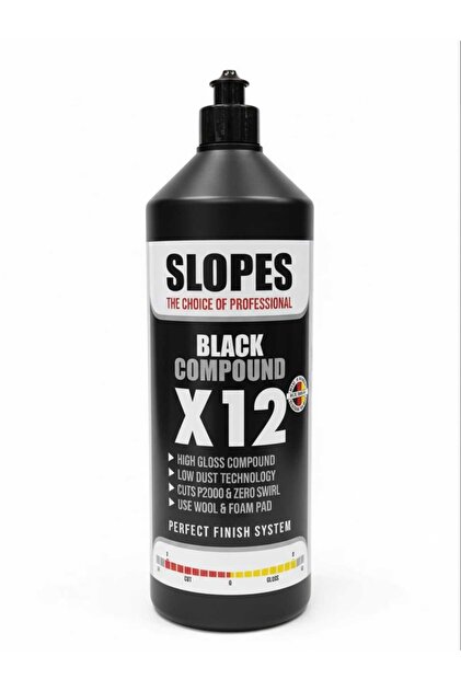 Slopes X12 İnce Çizik Giderici Pasta 1 lt - Fiyatı, Yorumları