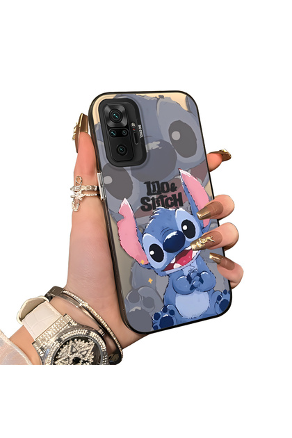 Xiaomi Redmi Note 10 Pro Compatible Silicone Edge Hard Back Anti-Fall Stitch Patterned Case