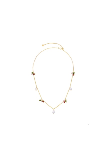 Colier din Argint 925 FANIM placat cu Aur galben de 18K