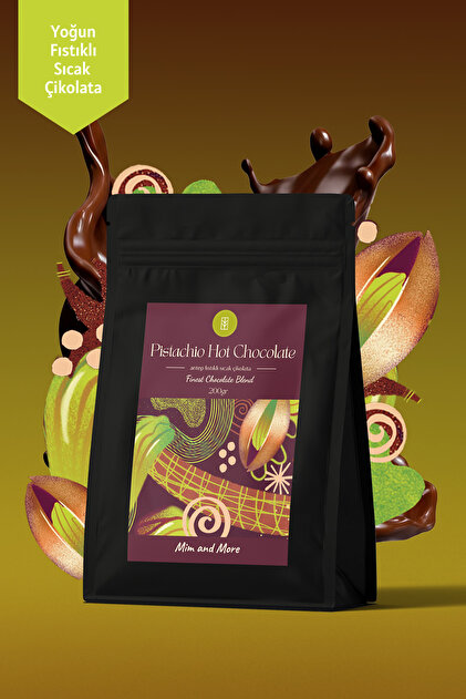 Mim and More Pistachio Hot Chocolate – Antep Fıstıklı Sıcak