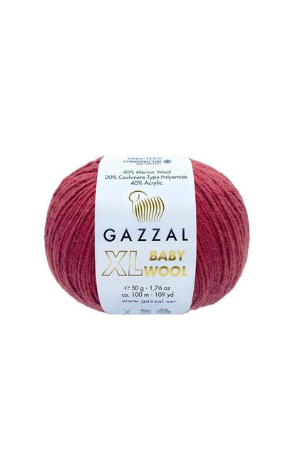 Baby Cotton XL 40% Merino Wool 20% Cashmere Type Polyamide 40% Acrylic – 50 g 100 m Knitting Yarn-816