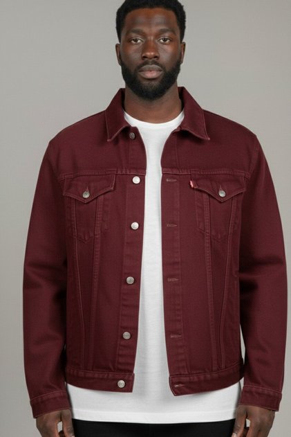 Erkek Regular Fit Rahat Kesim Çift Cepli Denim Kot Ceket
