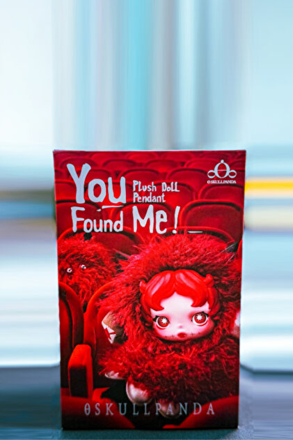 Pofika Skullpanda You Found Me! 3.Nesil Sürpriz Peluş Anahtarlık