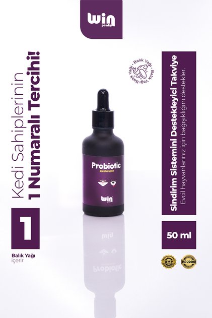 Kediler için Sıvı Probiyotik